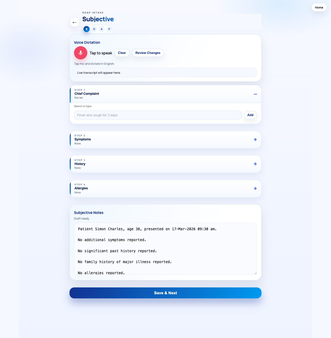 AI-assisted consultation